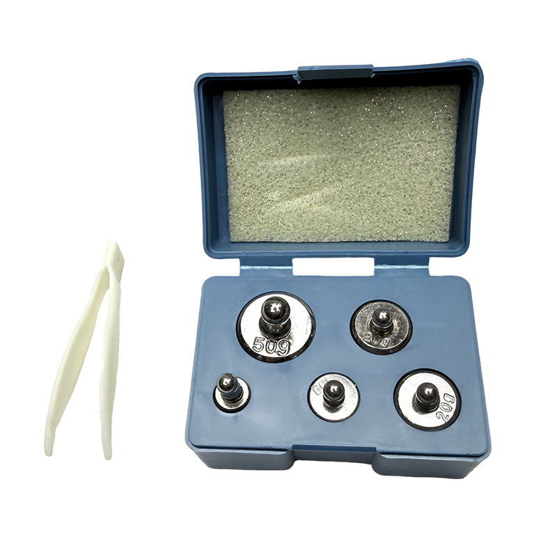 100 g kalibrointipaino sete / tiedelaboratorio punnitus