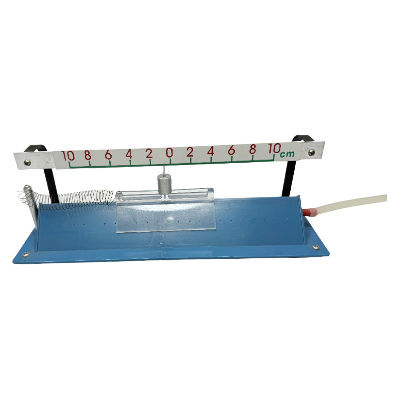 Physical teaching instrument Air cushion typed spring oscillator